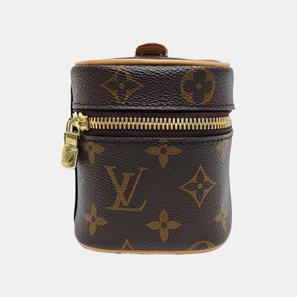 NICE Super Mini Monogram Coated Canvas Brown