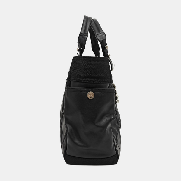 PARIS BIARRITZ Quilted Fabric Black