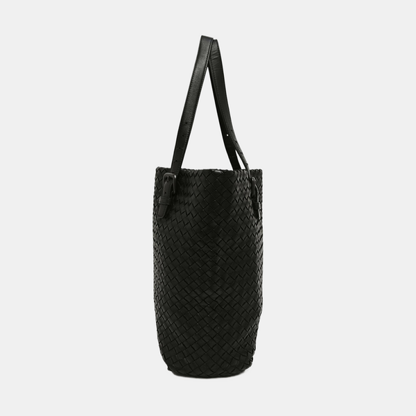 Lambskin Tote Bag Black