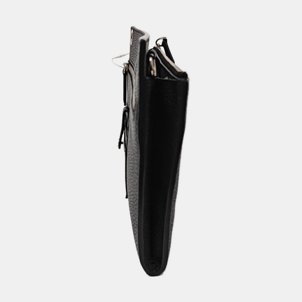 Calfskin Shoulder Bag Black