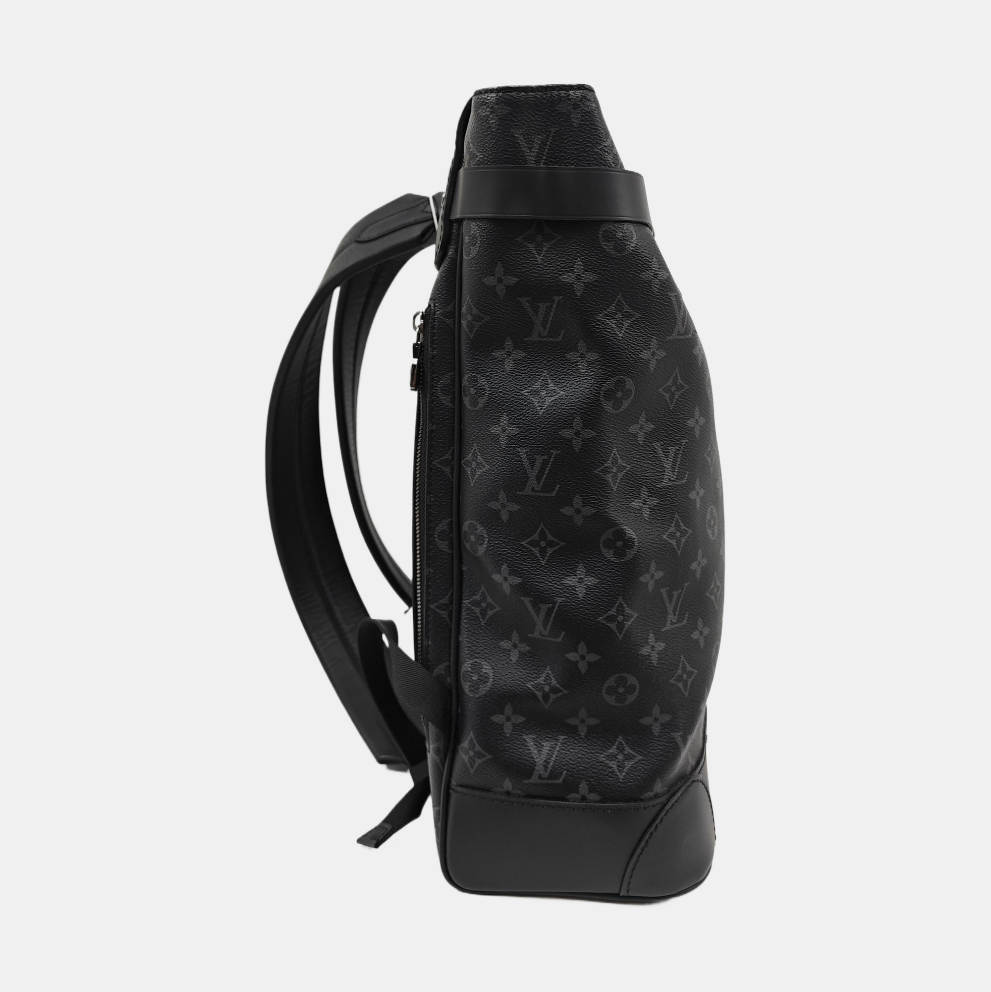 STEAMER Monogram Coated Canvas Black