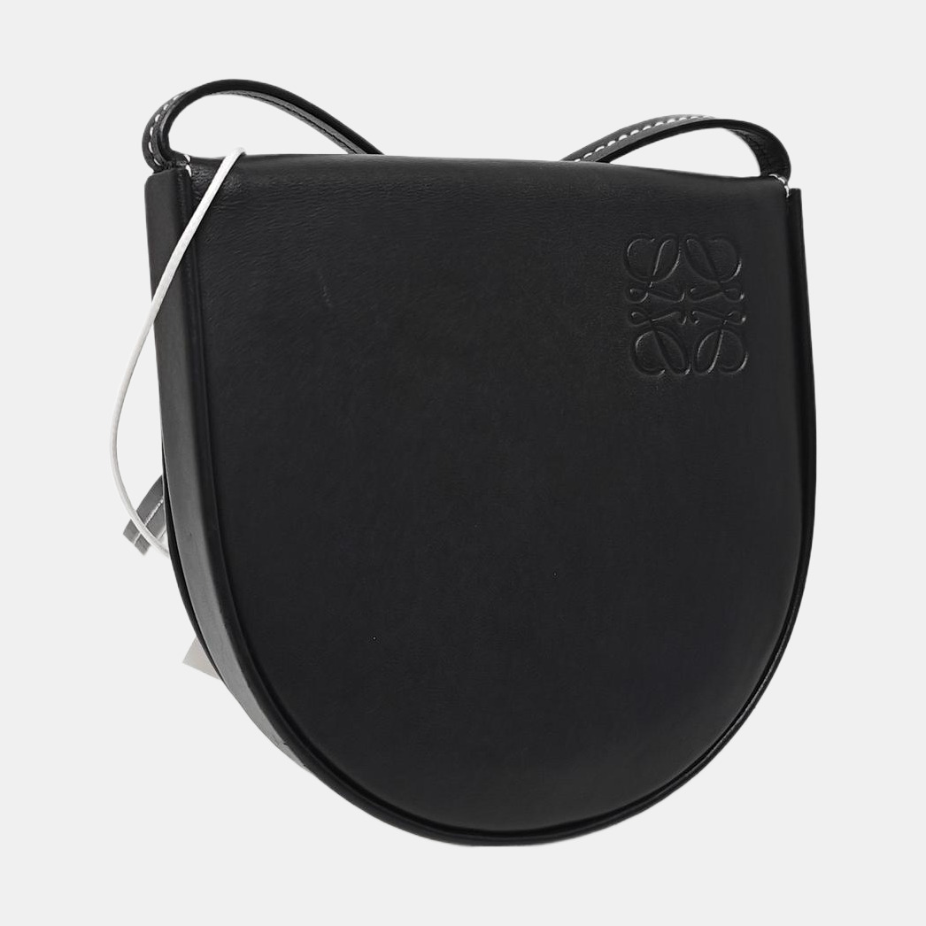 Heel Small Calfskin Black