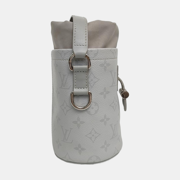 CHALK Monogram Coated Canvas Gray