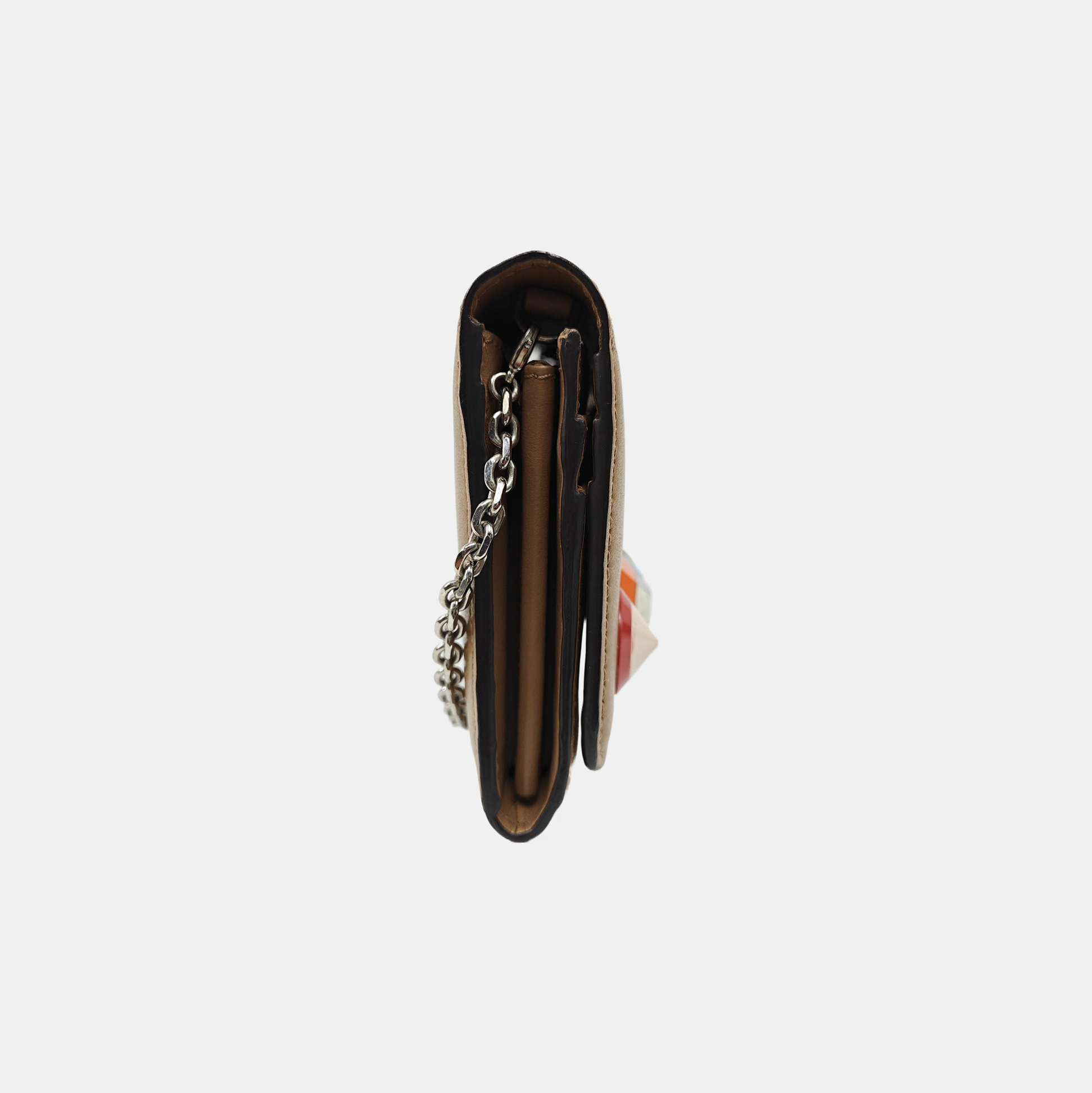 Kan I Mini Calfskin Brown