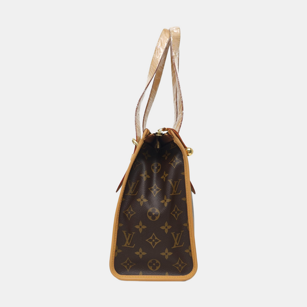 POPINCOURT Monogram Coated Canvas Brown