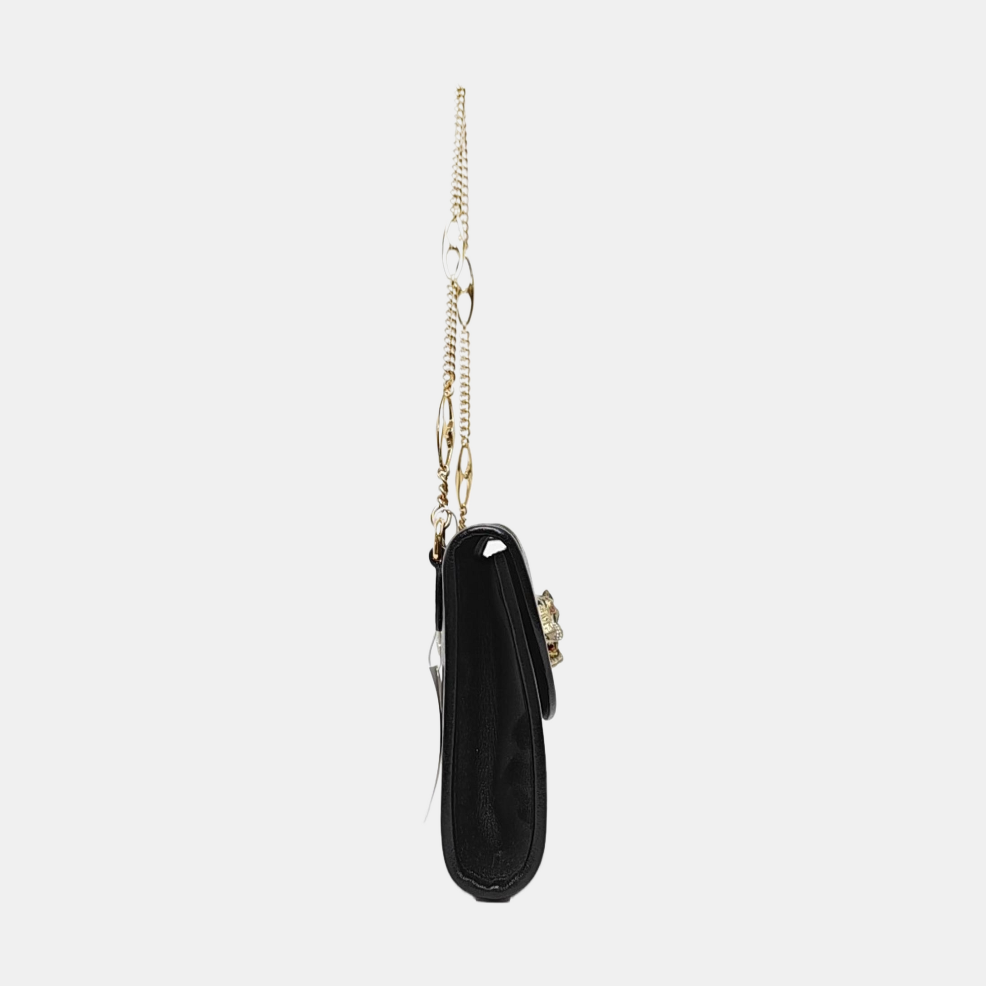 Rajah Small Calfskin Black