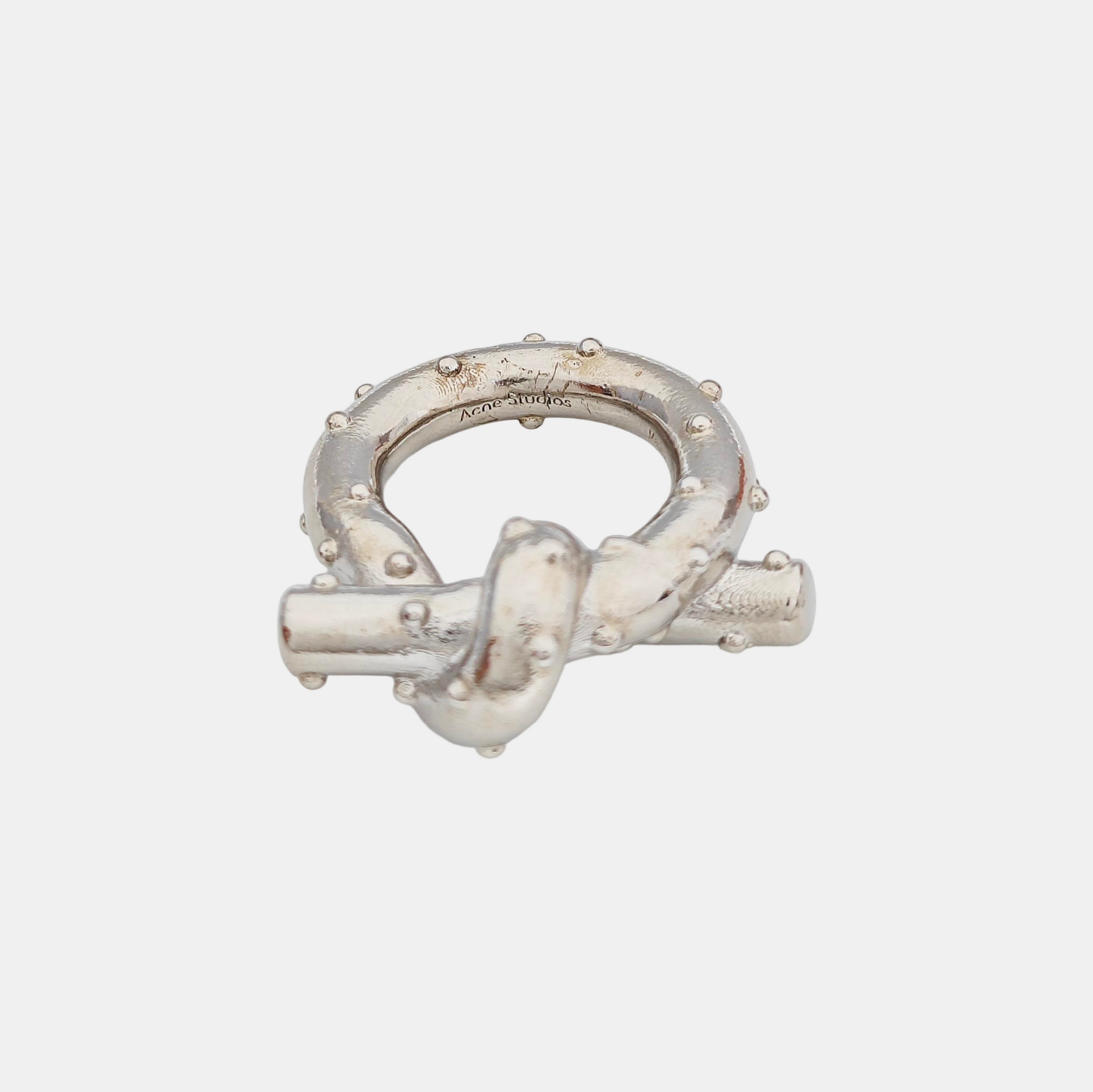Metal Silver Ring EU 60