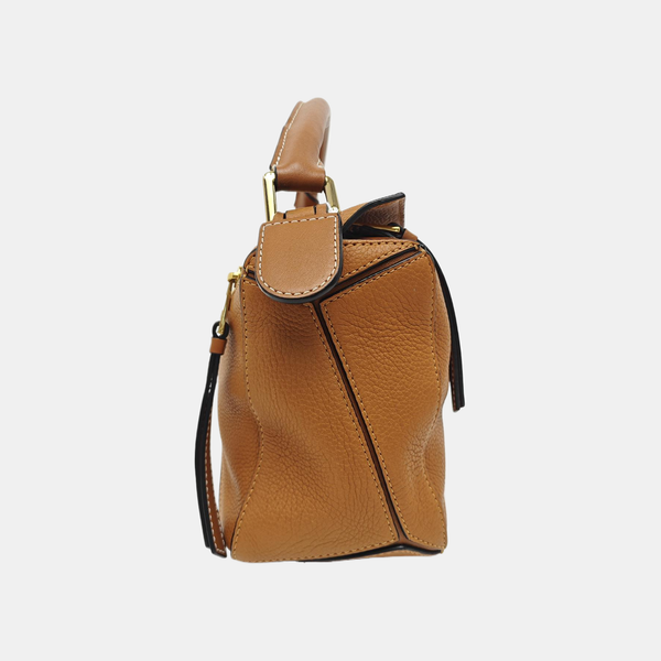 Puzzle Small Calfskin Brown