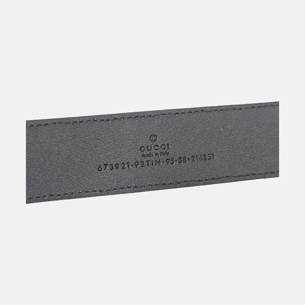 Leather Belt Black