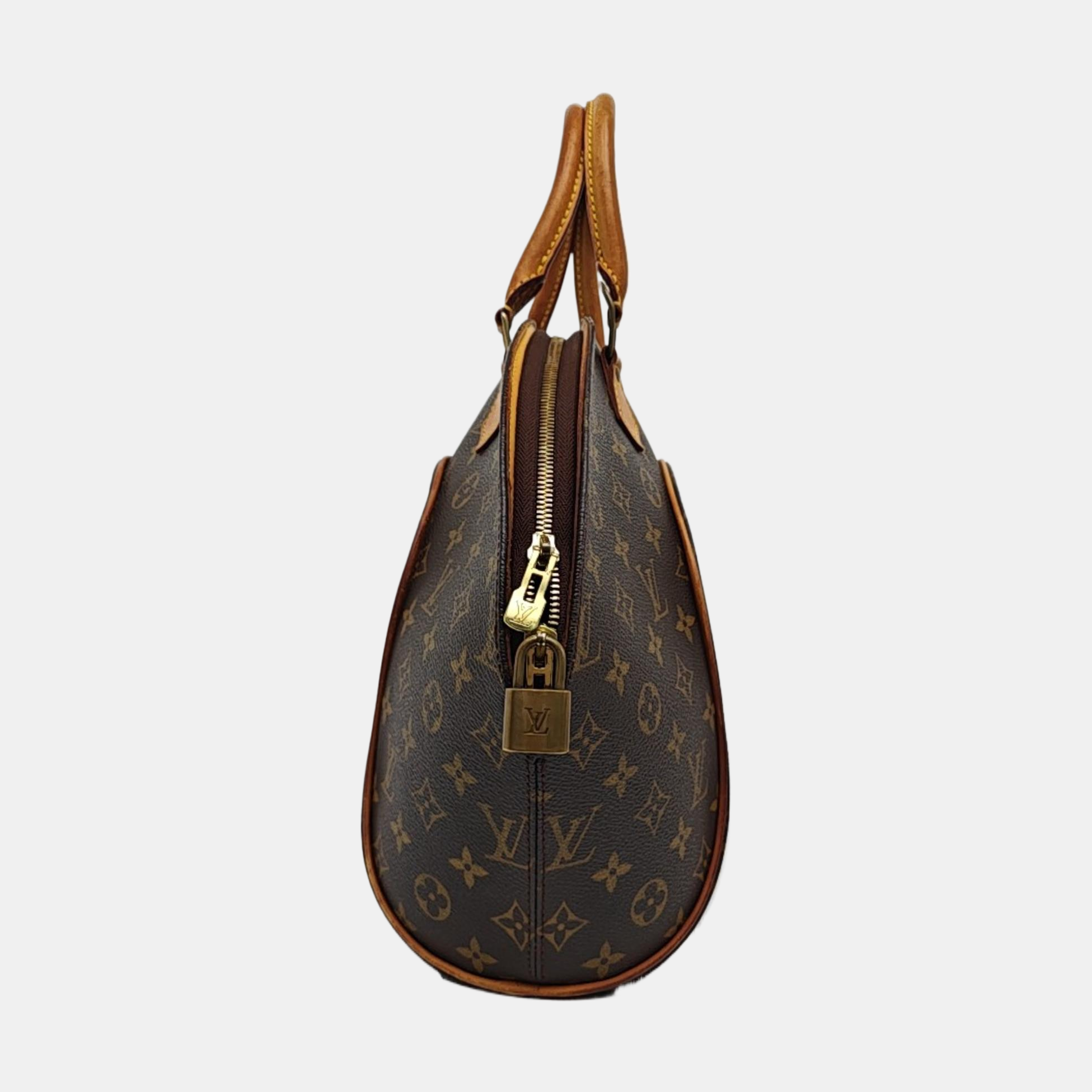 ELLIPSE Monogram Coated Canvas Brown