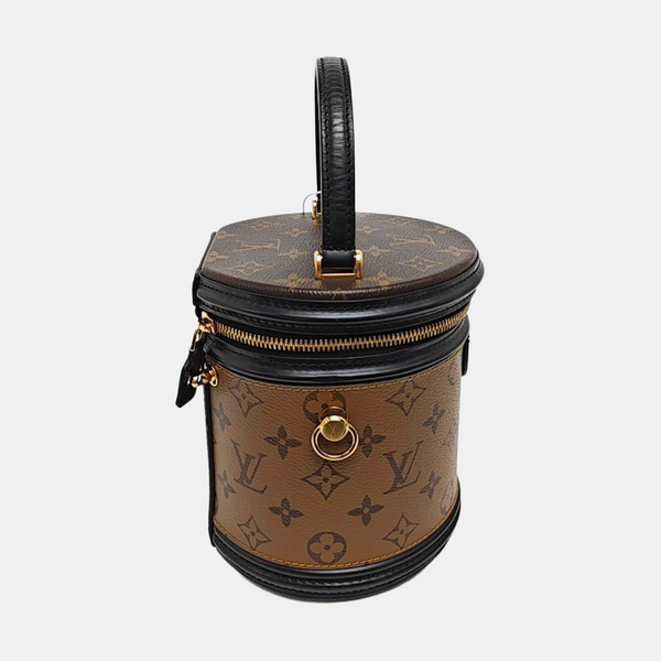 CANNES PM Monogram Coated Canvas Brown