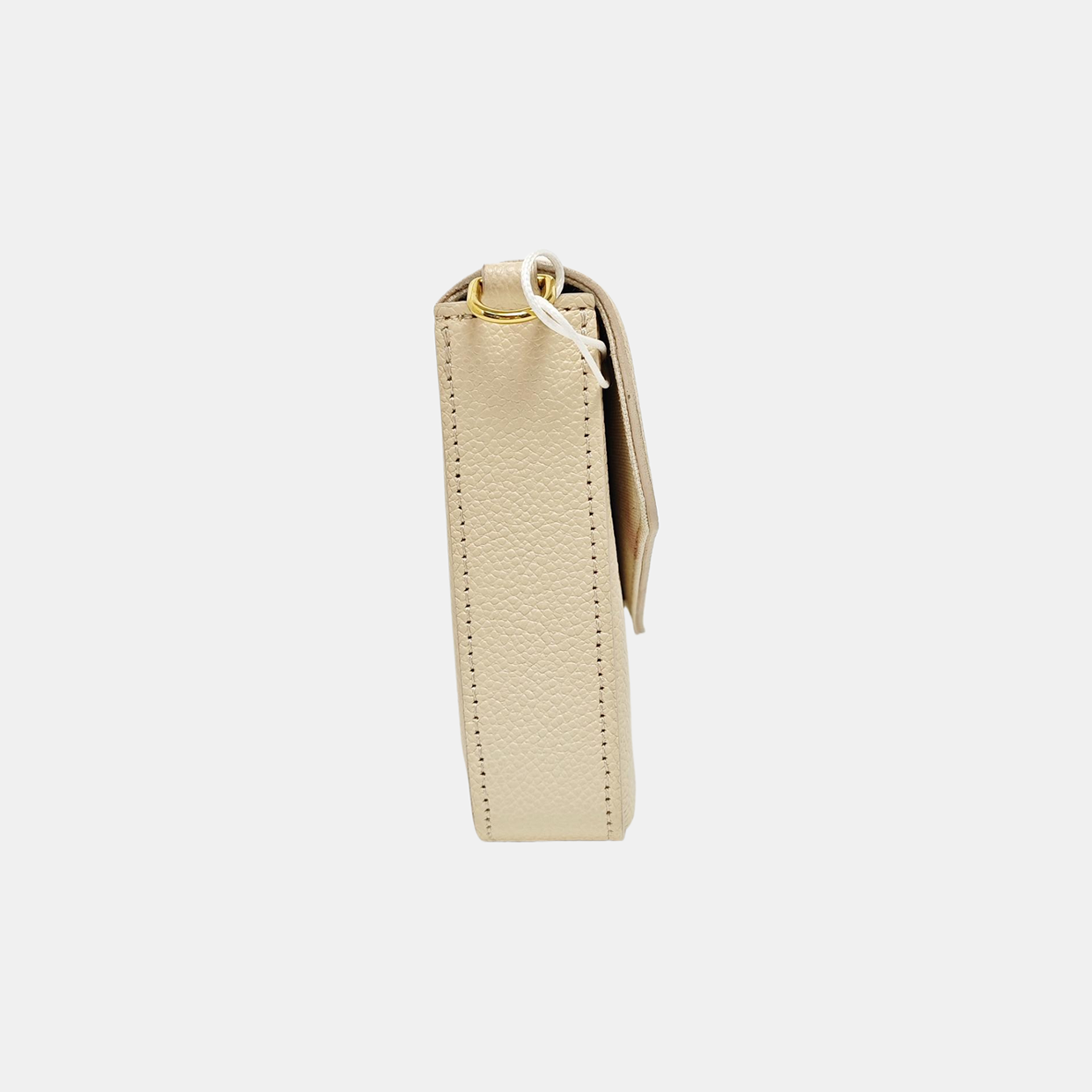 FÉLICIE PM Monogram Calfskin White