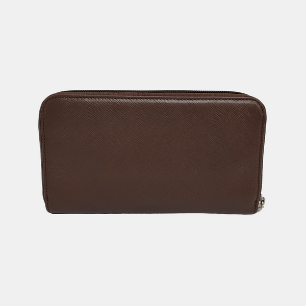 Vara Calfskin Brown Wallet