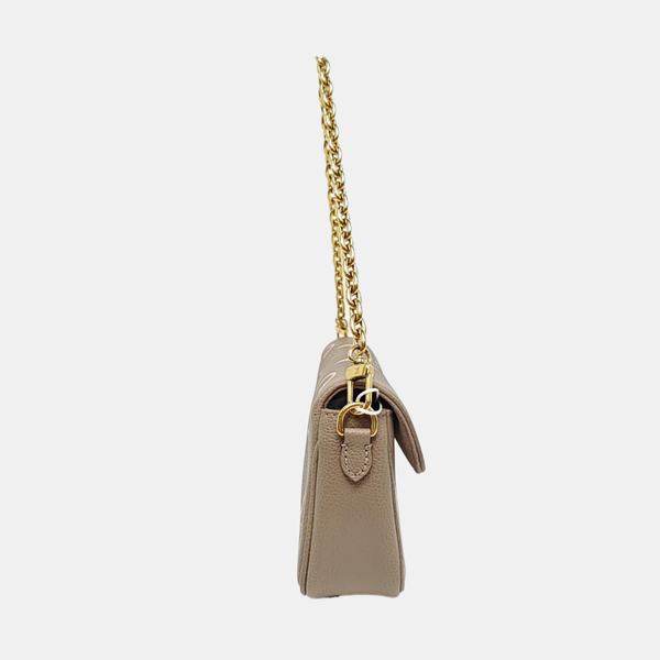 IVY Monogram Calfskin Gray