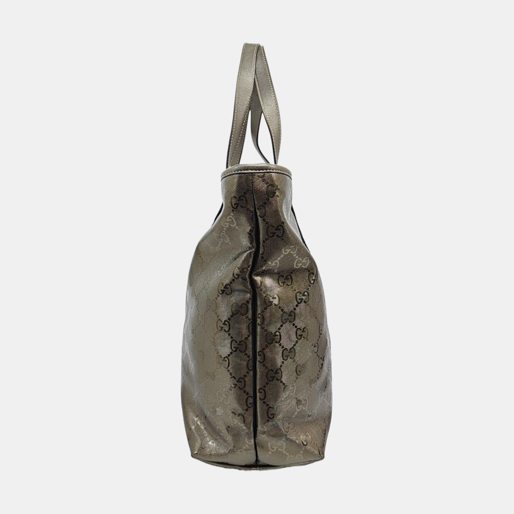 GG Imprime Monogram Coated Canvas Beige