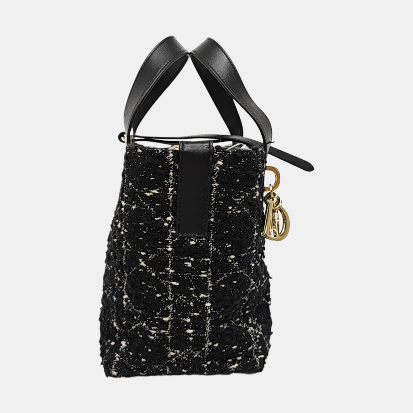 Toujours Small Cannage Wool Black