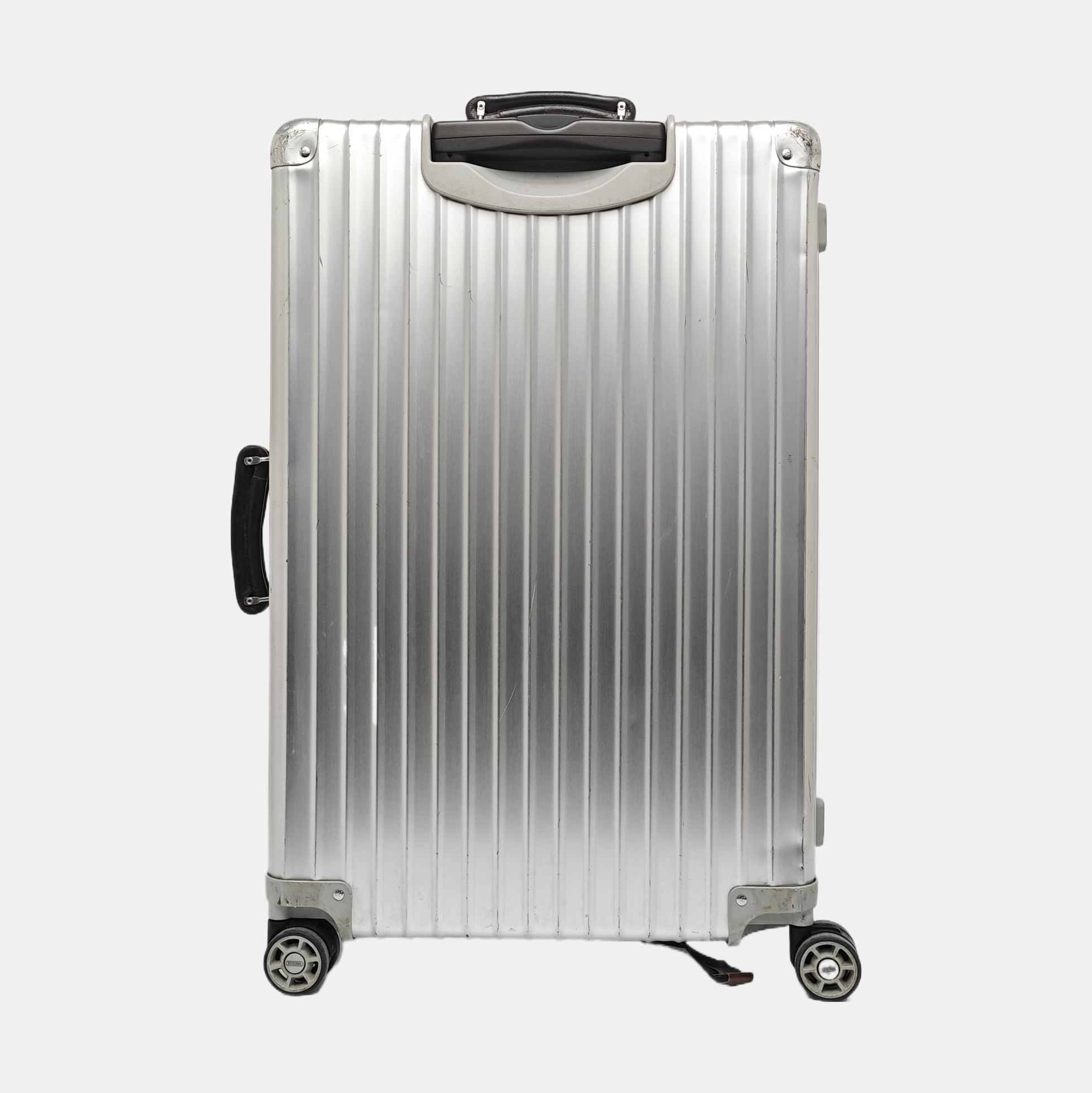 Special Material Luggage Silver