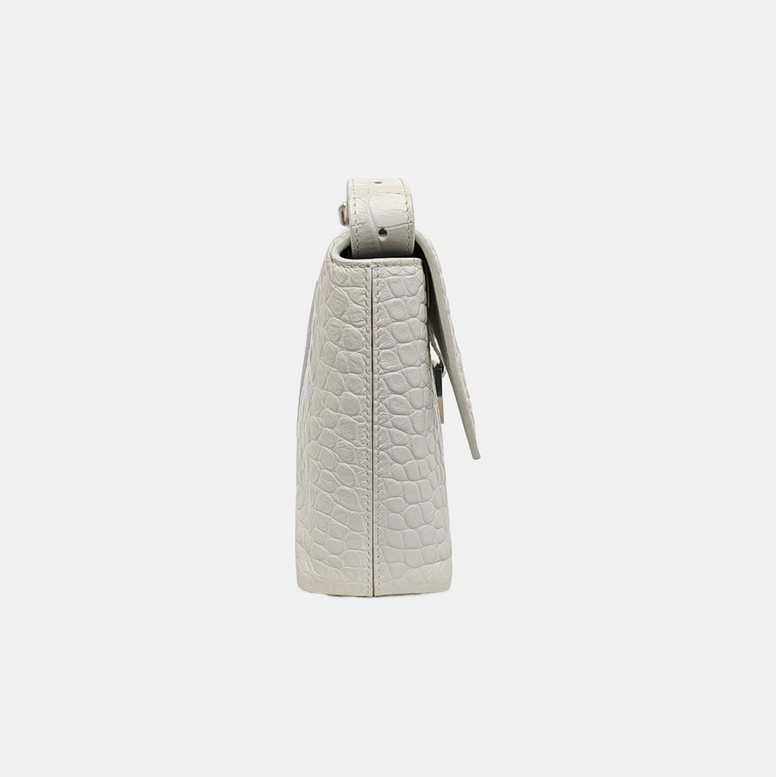 Downtown Mini Calfskin White