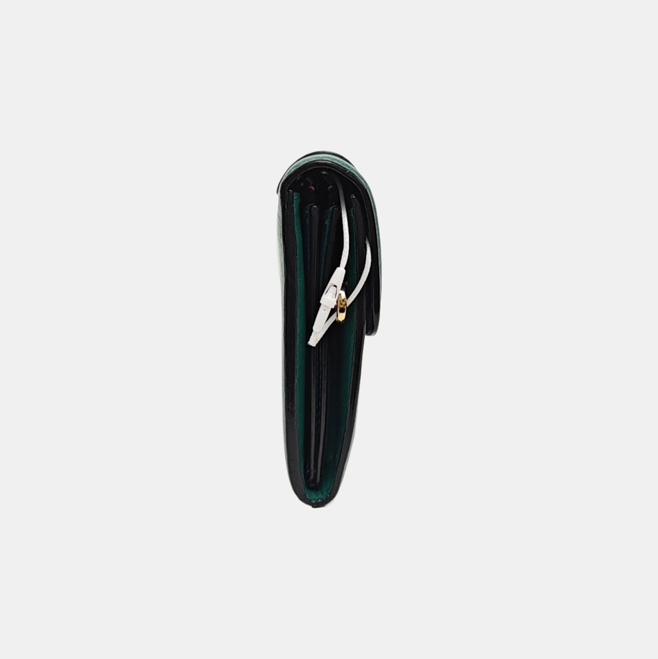 SERPENTI FOREVER Calfskin Green Wallet