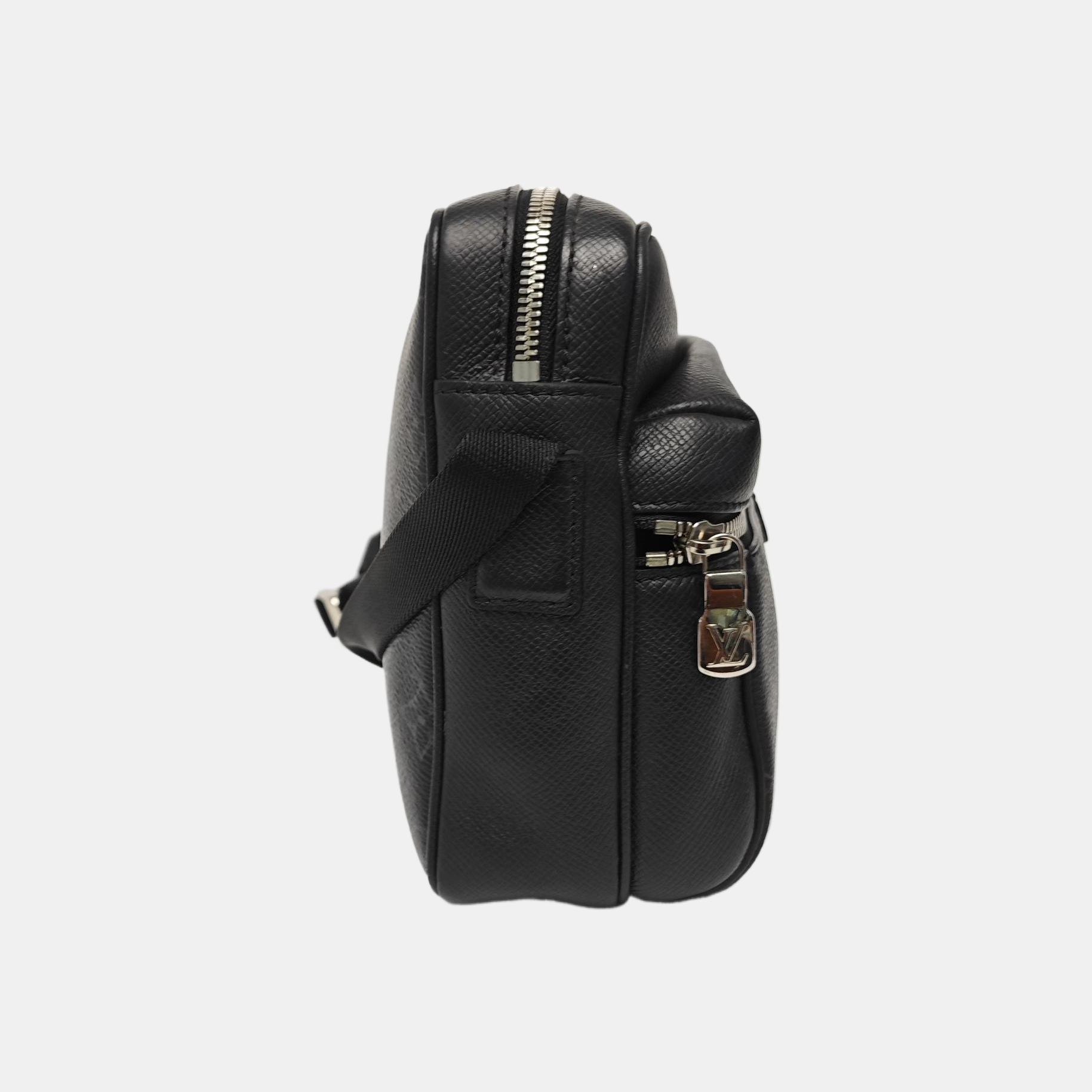 OUTDOOR PM Monogram Coated Canvas Black