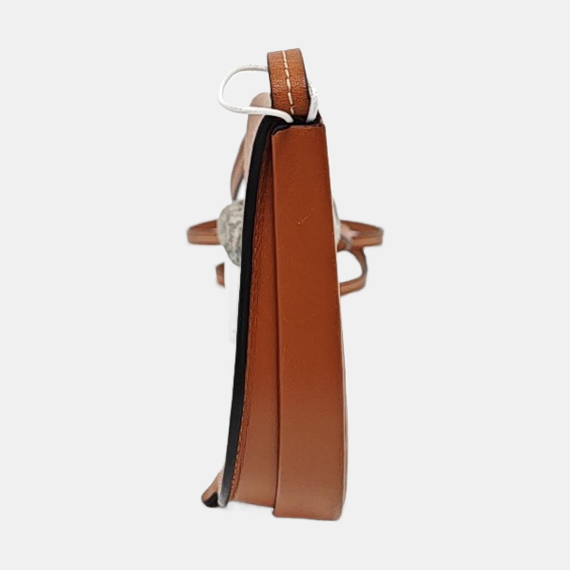 Heel Small Calfskin Brown