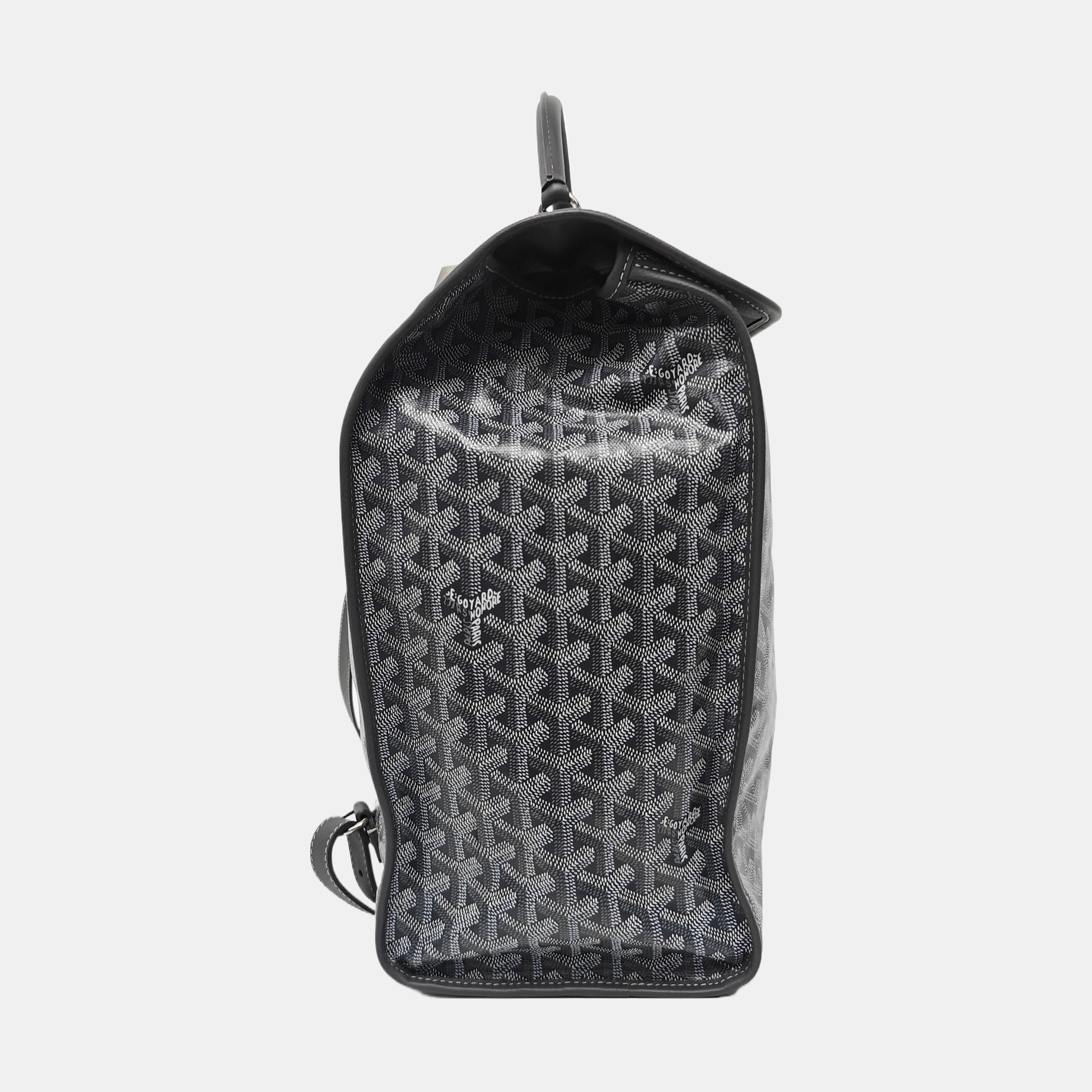 Saint Léger Coated Canvas Gray