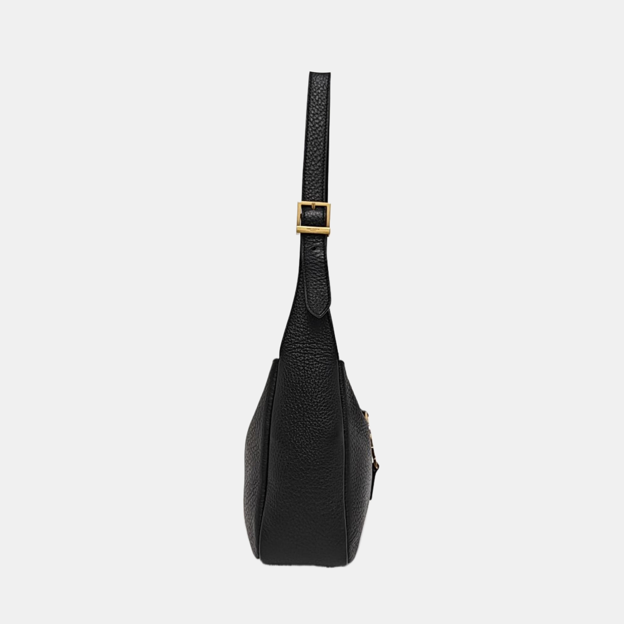 LE 5 À 7 Mini Deer Leather Black