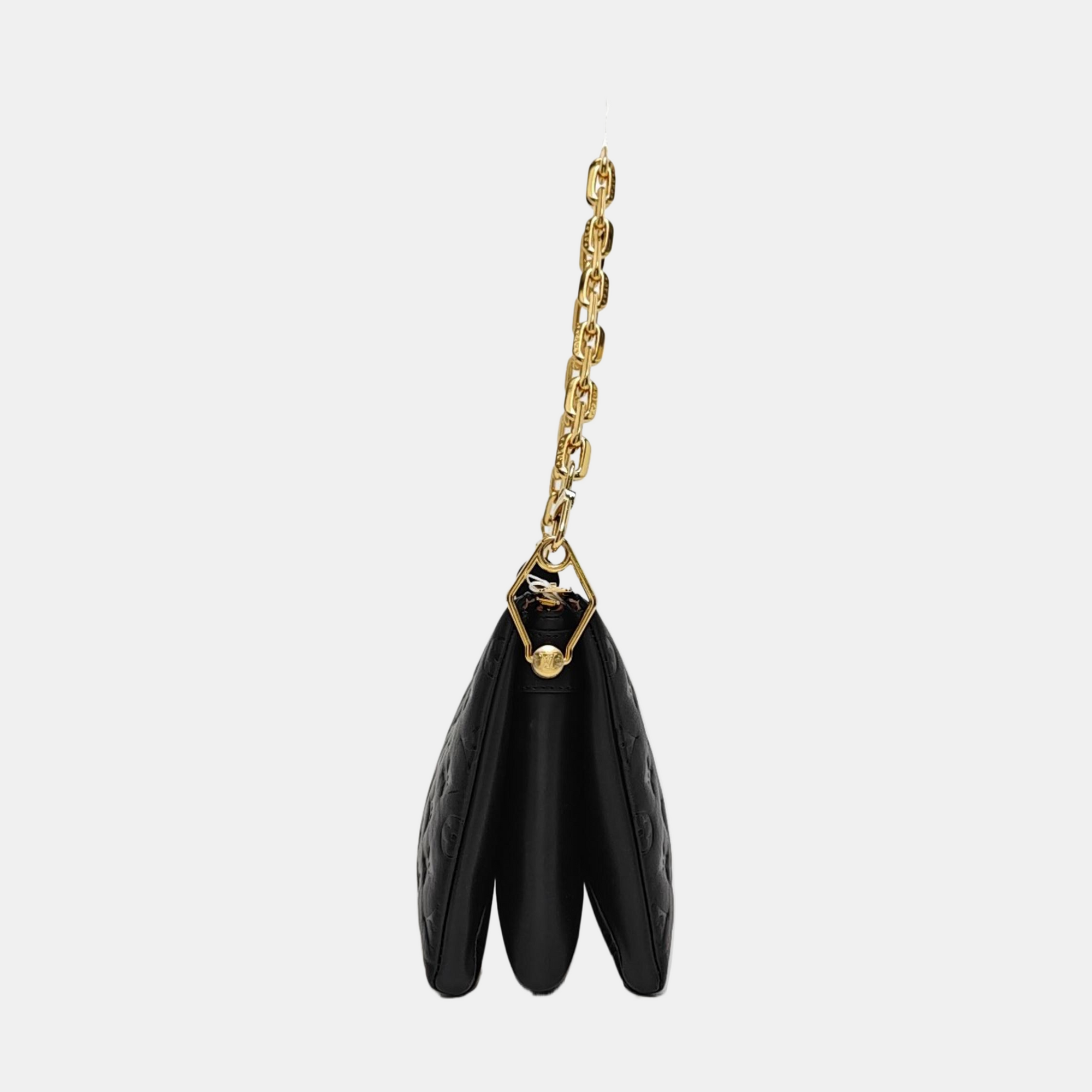 COUSSIN PM Lambskin Black