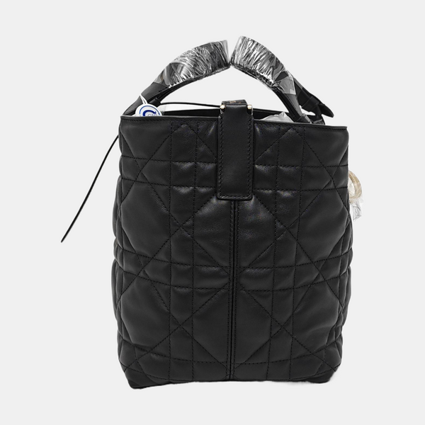 Toujours Medium Cannage Calfskin Black