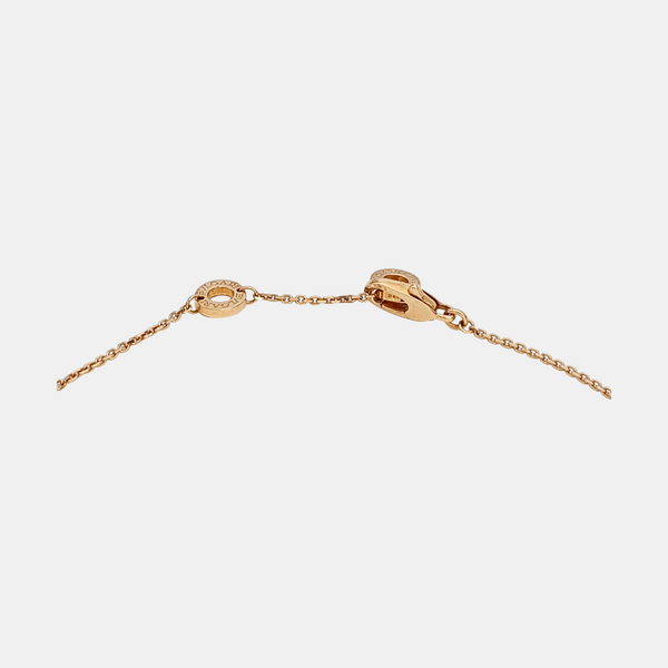DIVAS' DREAM 18k Rose Gold Blue Necklace