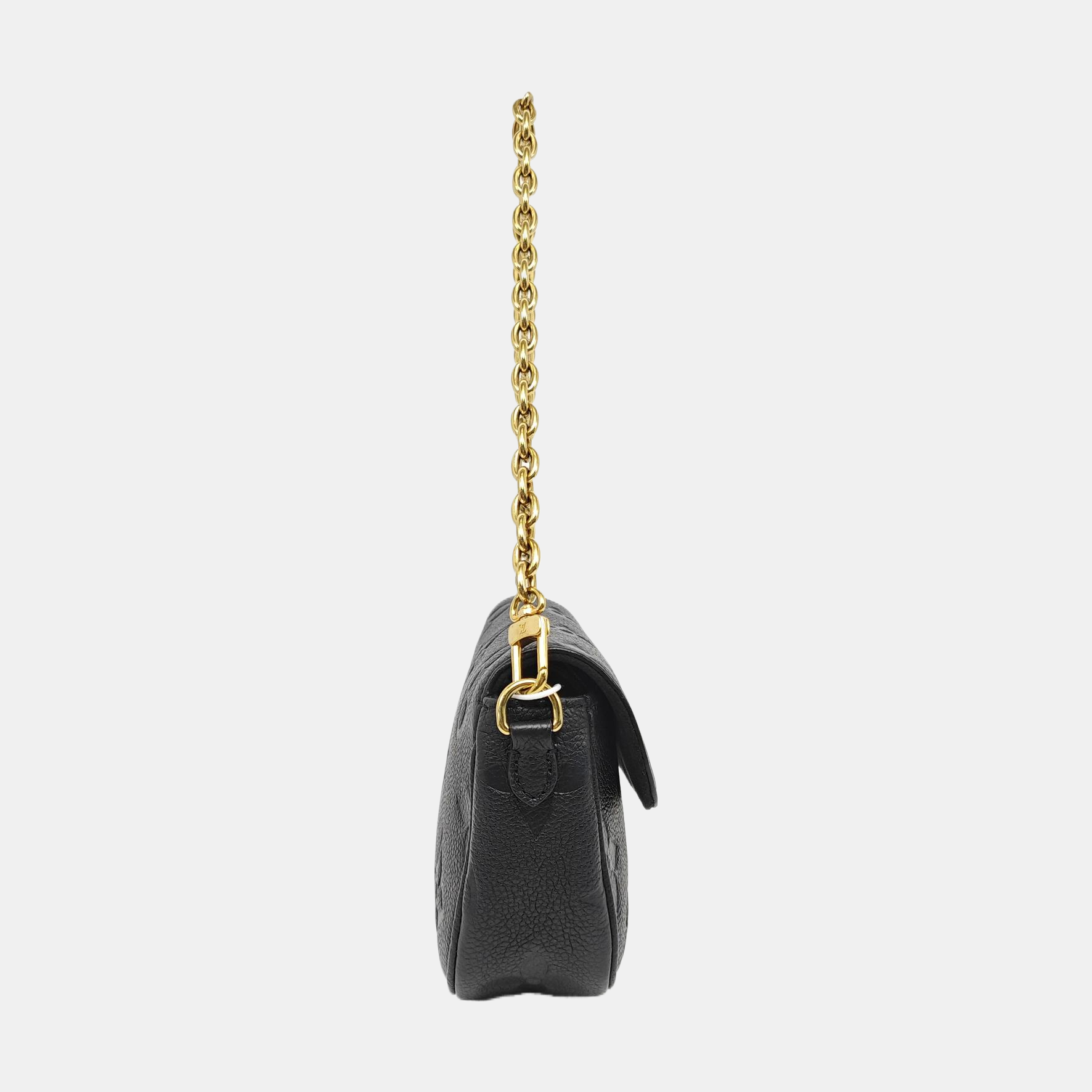 IVY Monogram Calfskin Black
