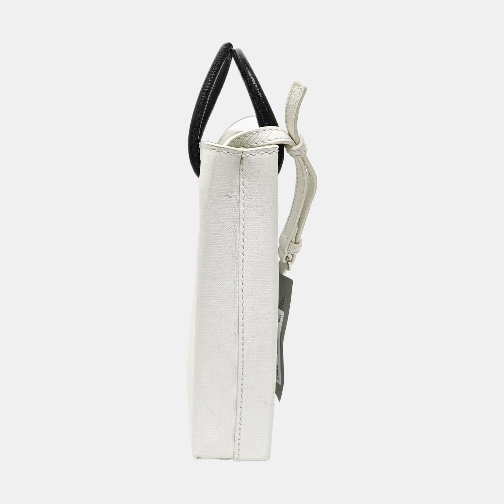 Shopping Bag Calfskin White