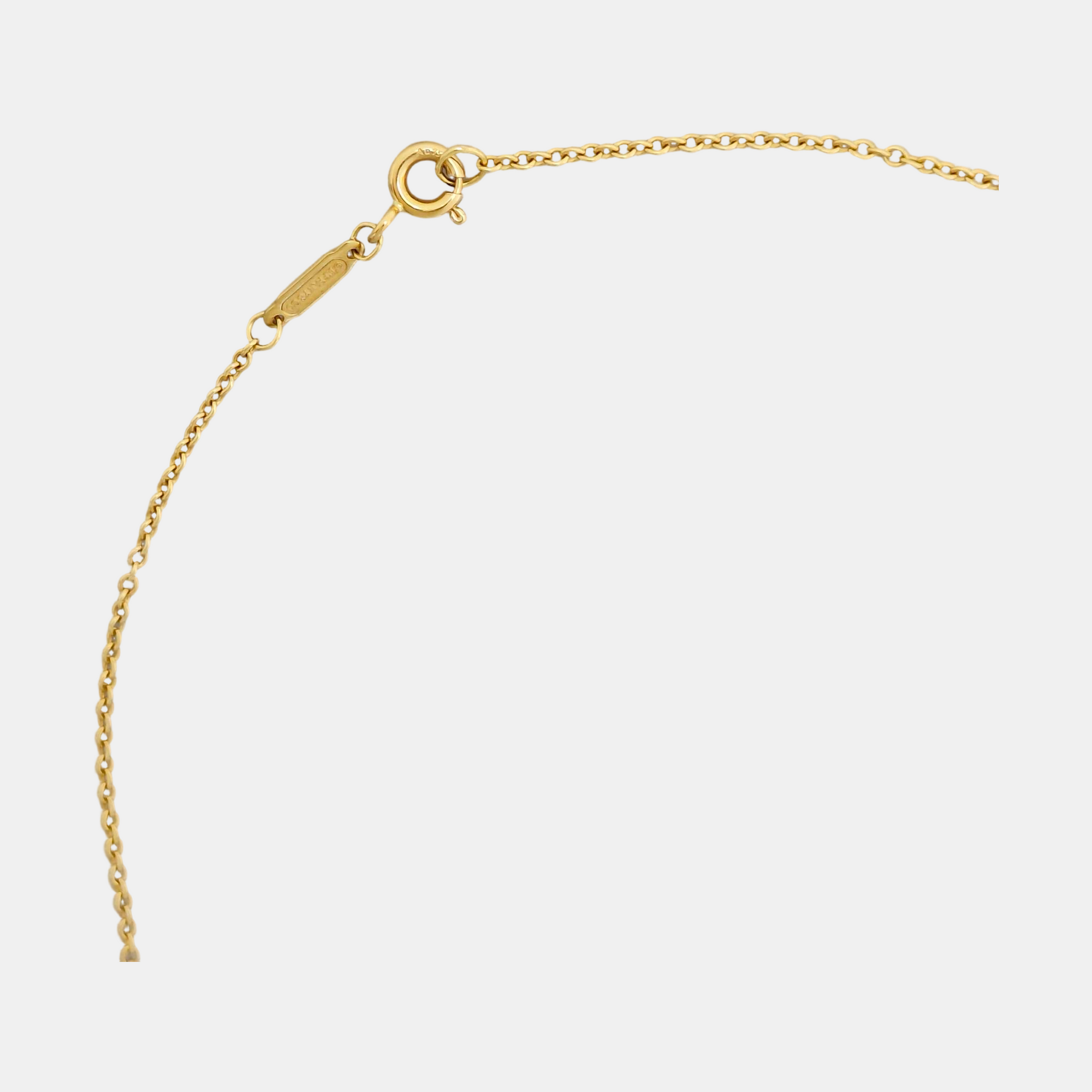 Tiffany Knot 18k Gold Necklace