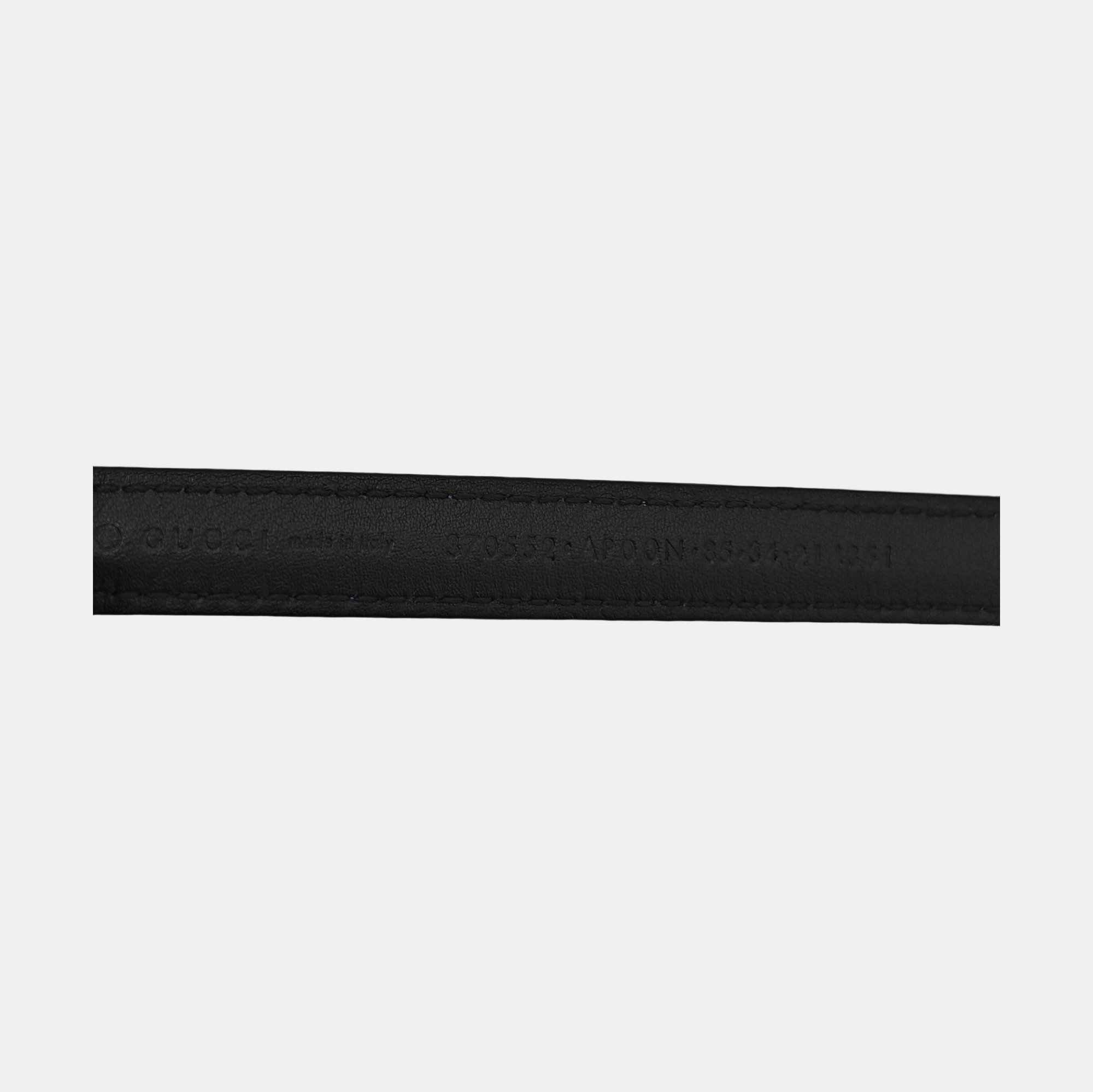 Leather Belt Blue