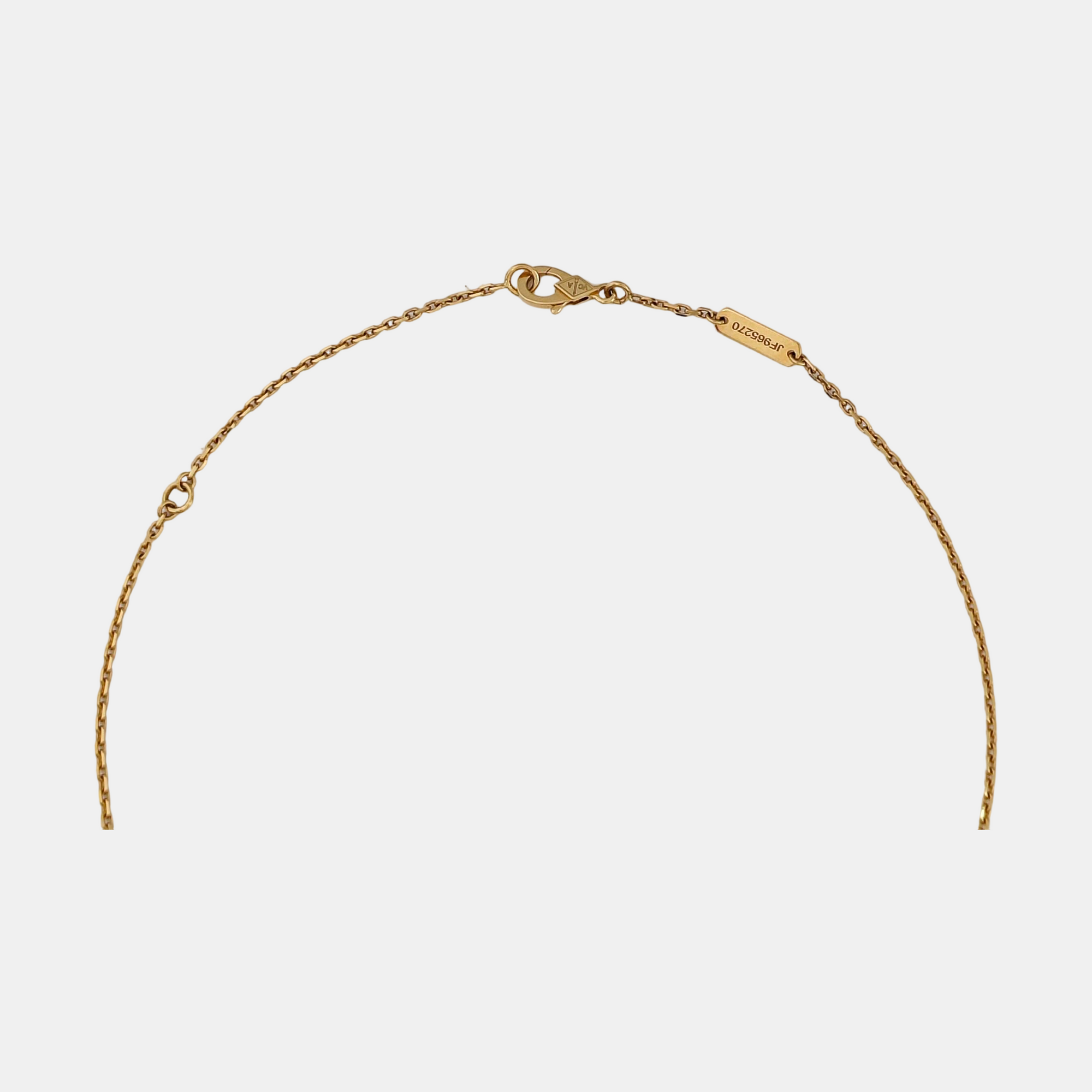 Vintage Alhambra 18k Gold Necklace