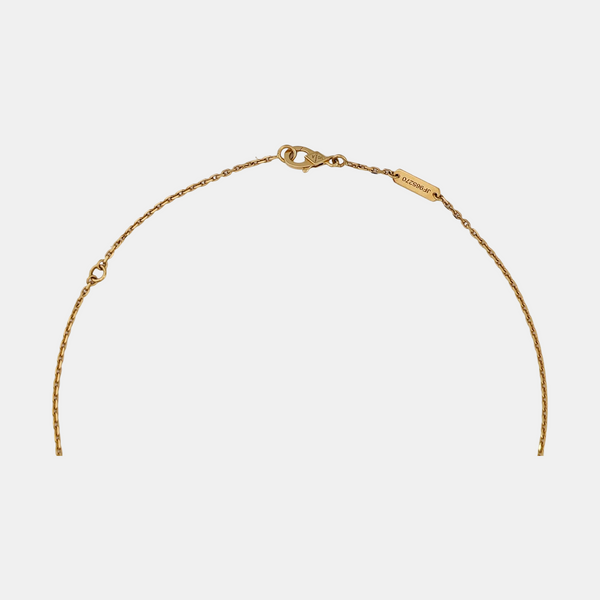 Vintage Alhambra 18k Gold Necklace