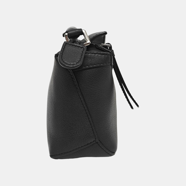Authenticated pre-owned  Puzzle Mini Calfskin Black - Shoulder Bag at Looply