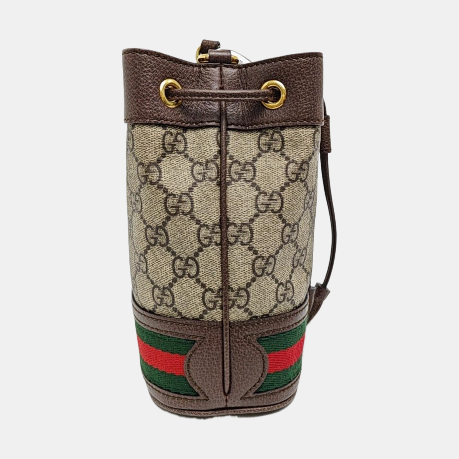Ophidia Mini Monogram Coated Canvas Beige