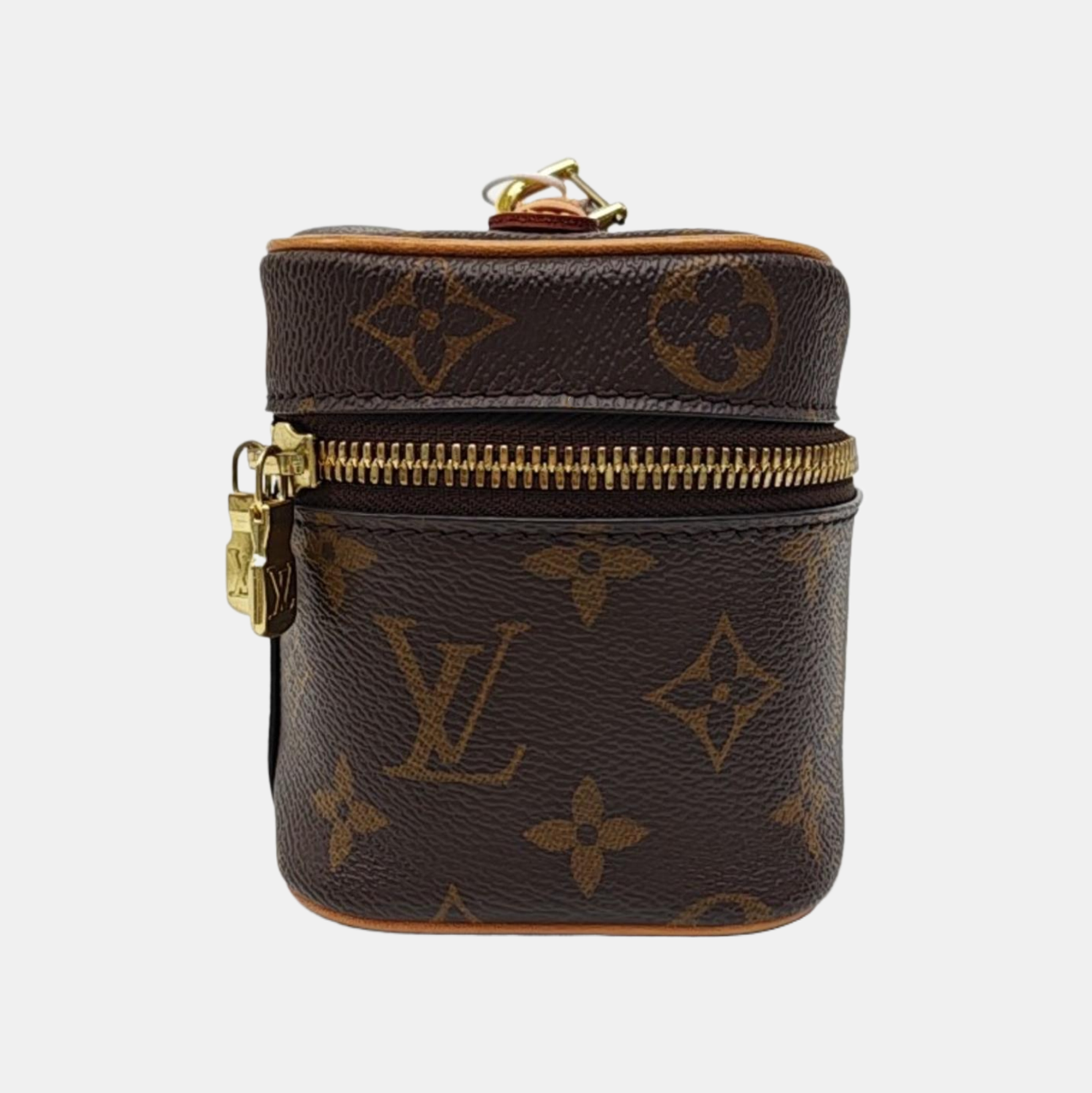 NICE Super Mini Monogram Coated Canvas Brown
