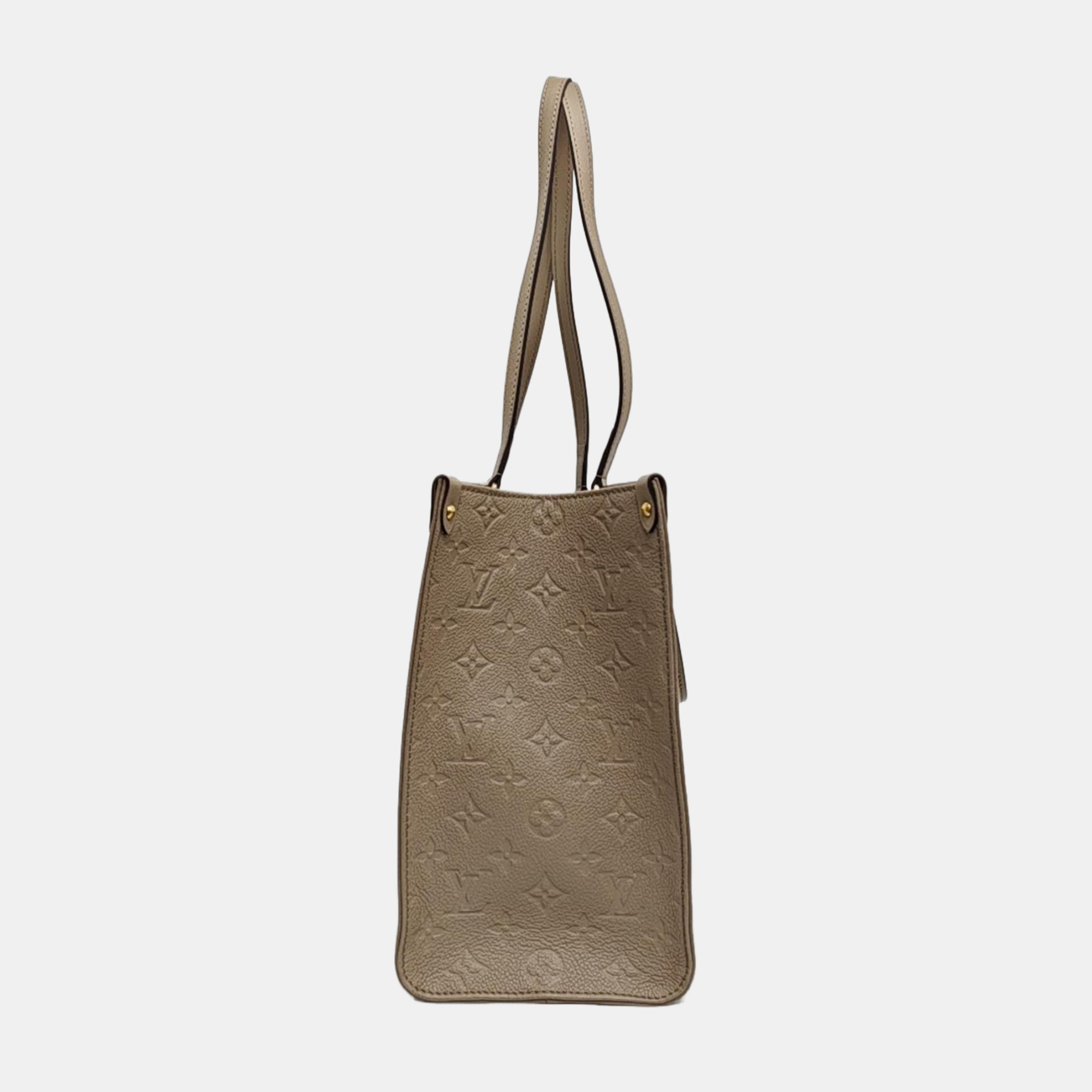 ONTHEGO MM Monogram Calfskin Gray
