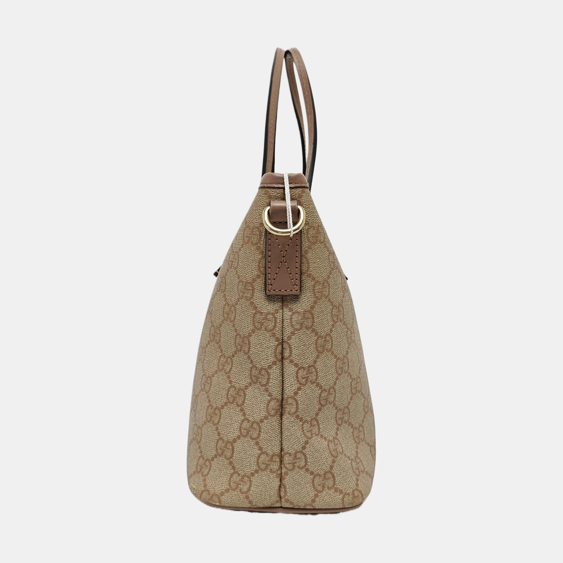 Monogram Coated Canvas Tote Bag Pink
