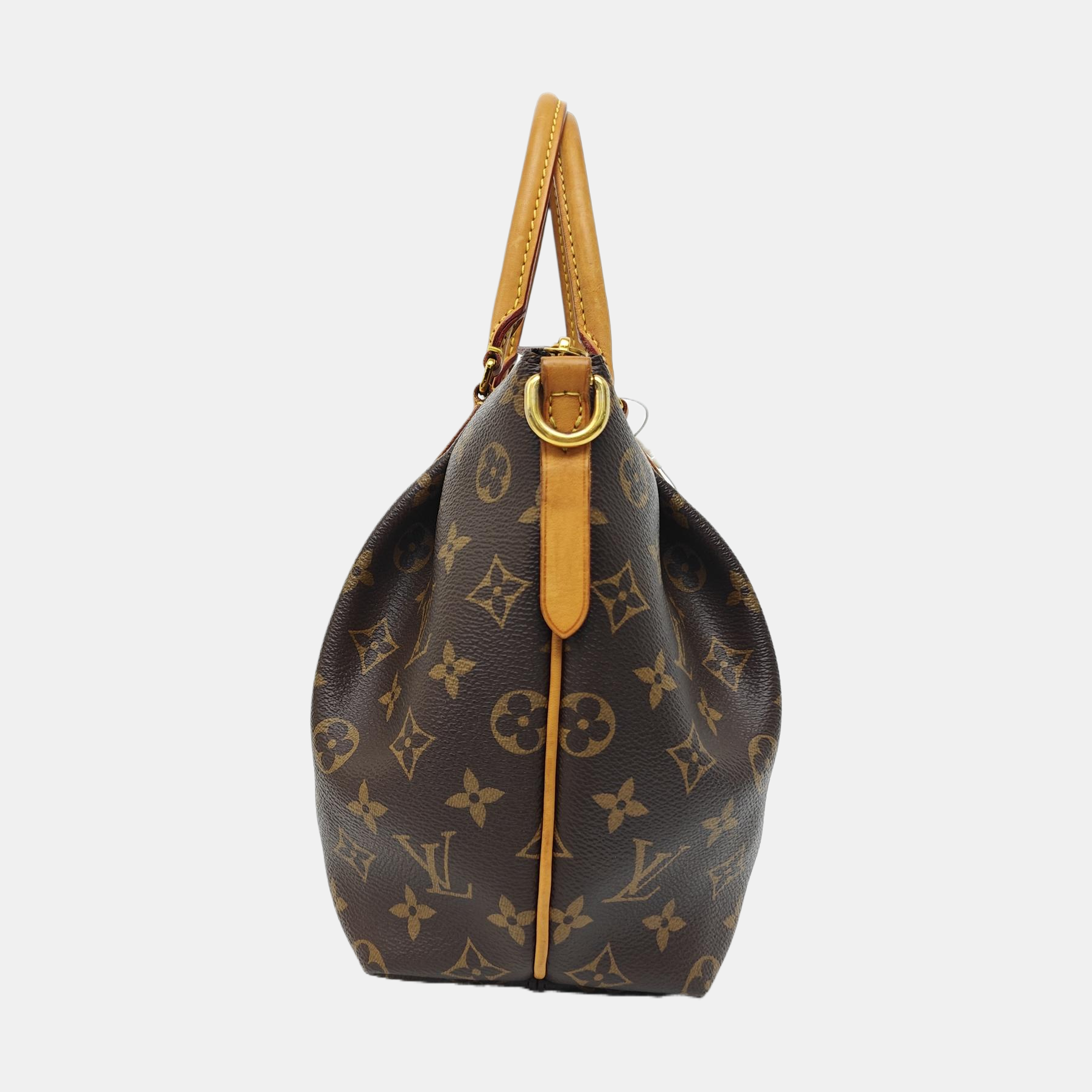 TURENNE PM Monogram Coated Canvas Brown