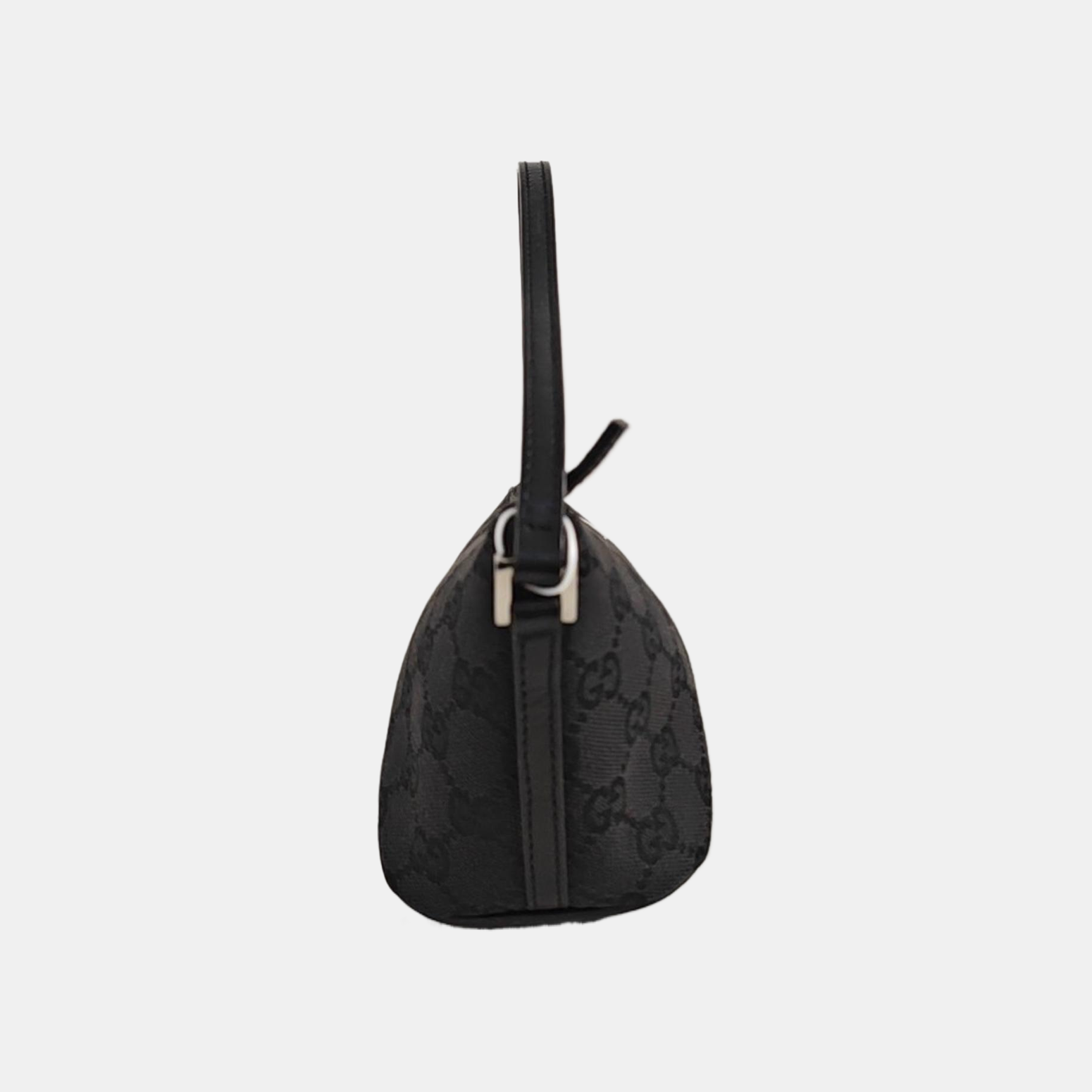 Monogram Canvas Top Handle Bag Black