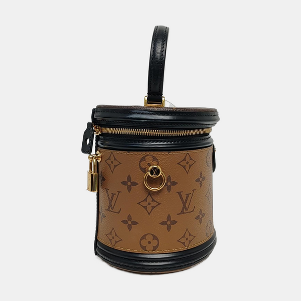 CANNES PM Monogram Coated Canvas Brown