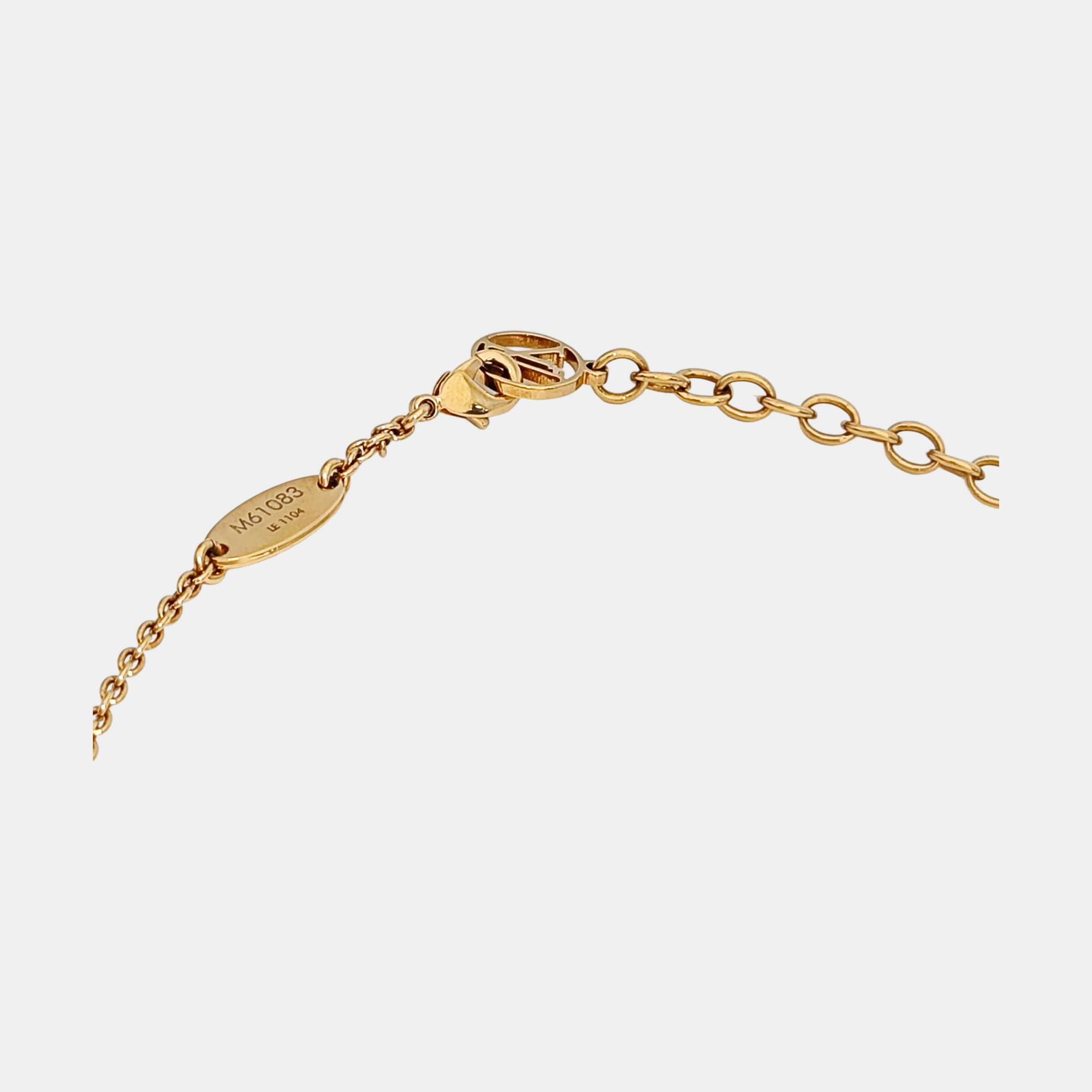 LV &amp; ME Metal Gold Necklace