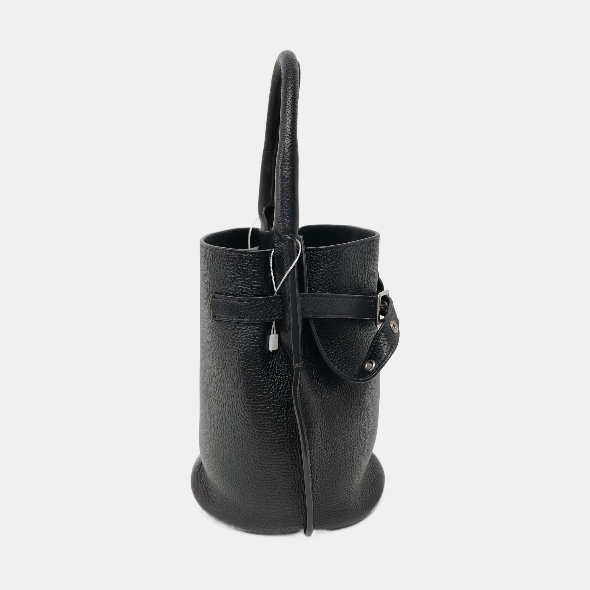 Authenticated pre-owned  BIG BAG Nano Calfskin Black - Bucket Bag at Looply
