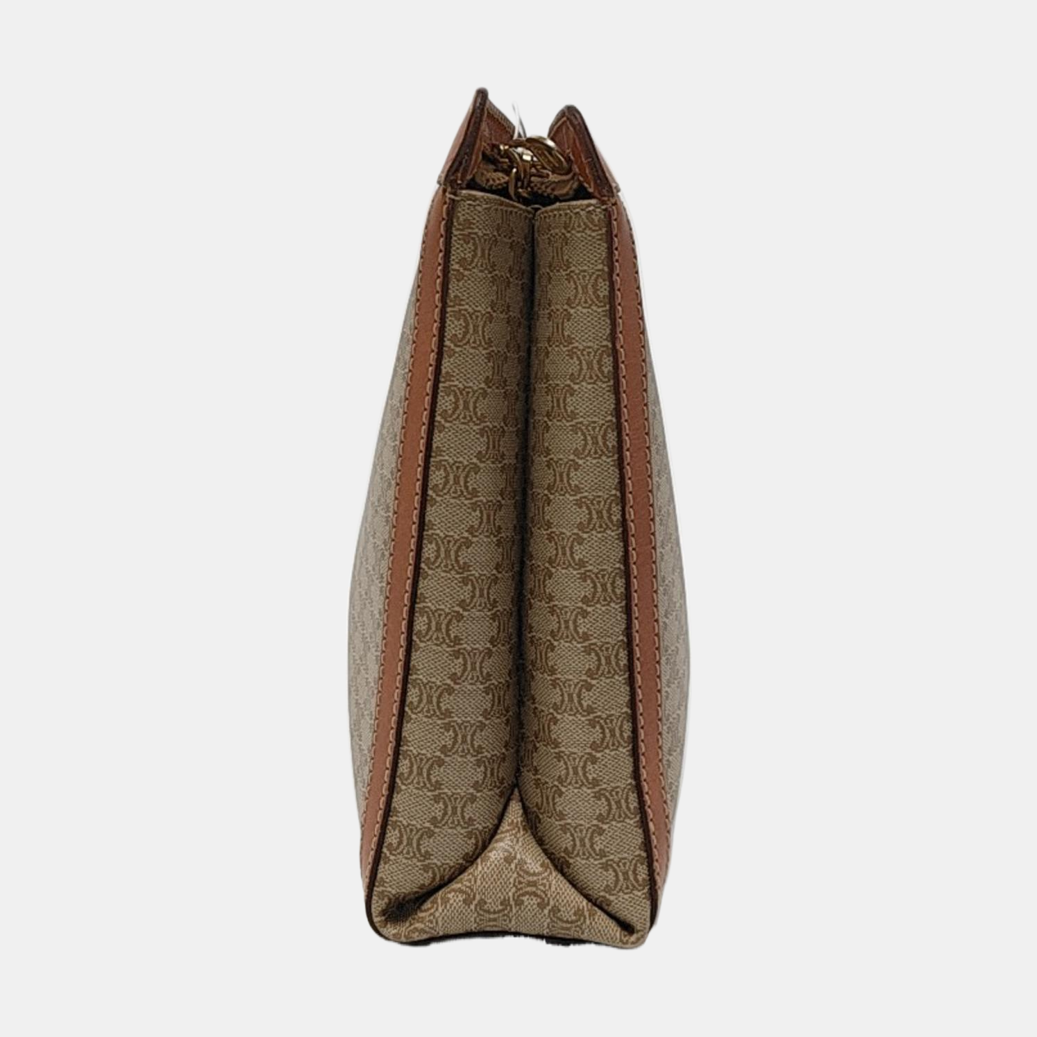MACADAM CLUTCHES Coated Canvas Beige