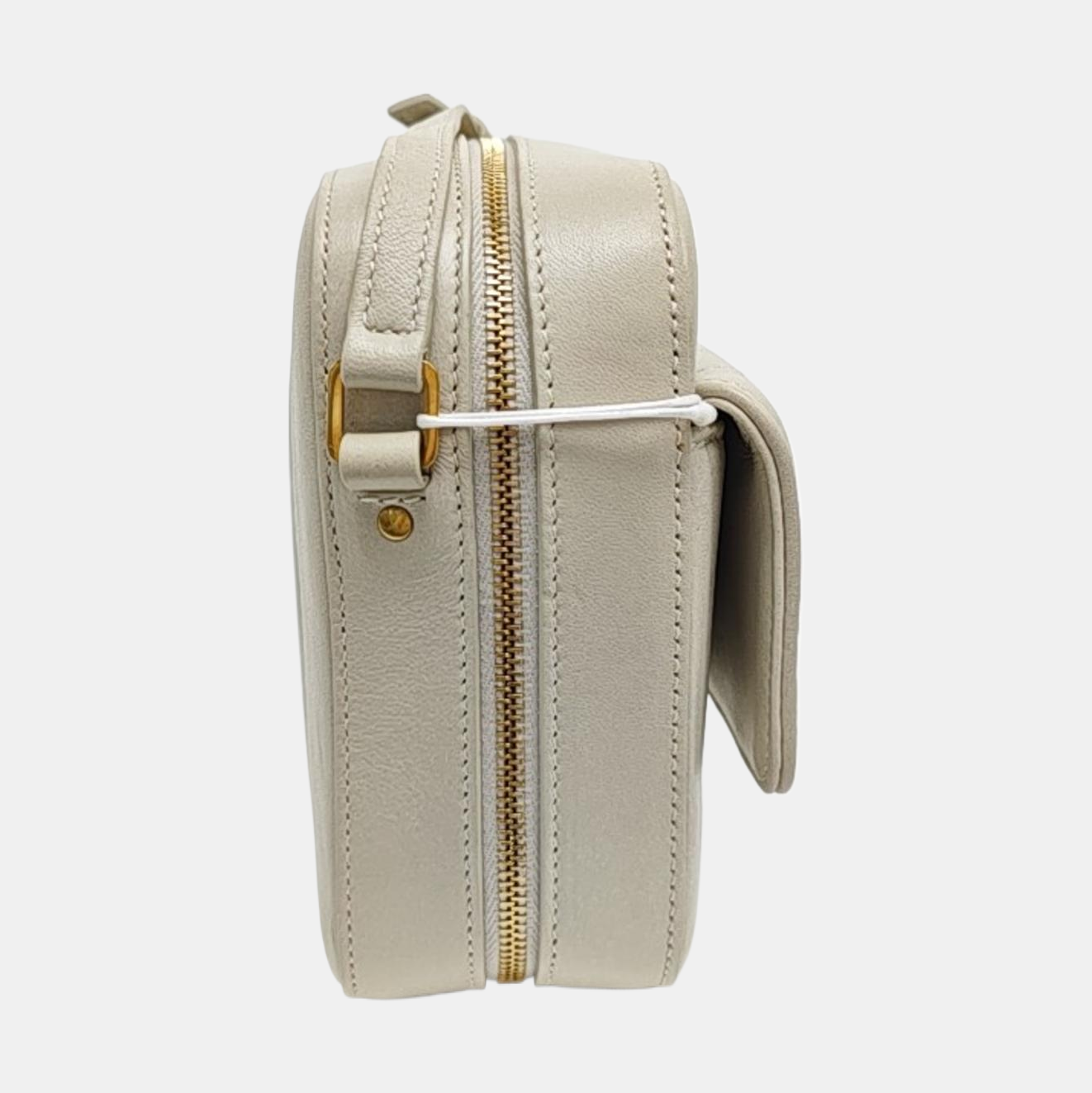VICKY Quilted Calfskin White