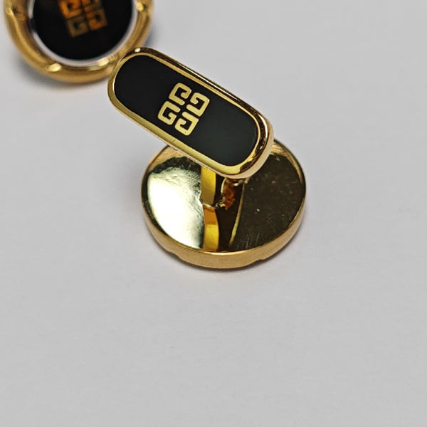 Metal Cufflink Gold