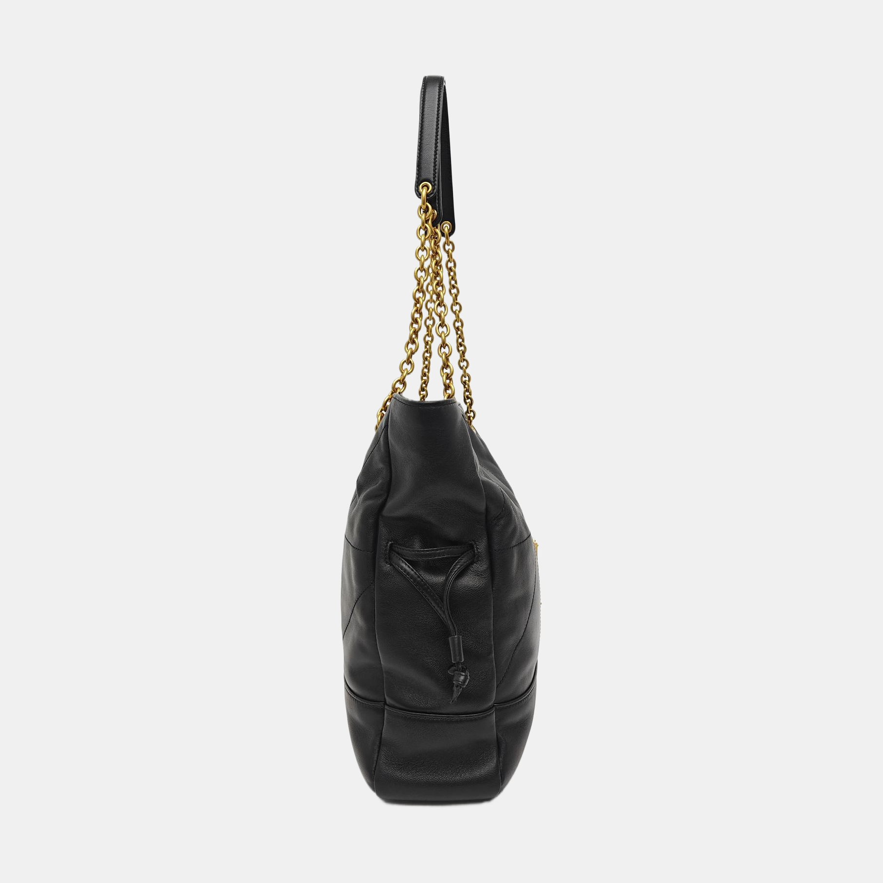 JAMIE SHOPPING Small Quilted Lambskin Black
